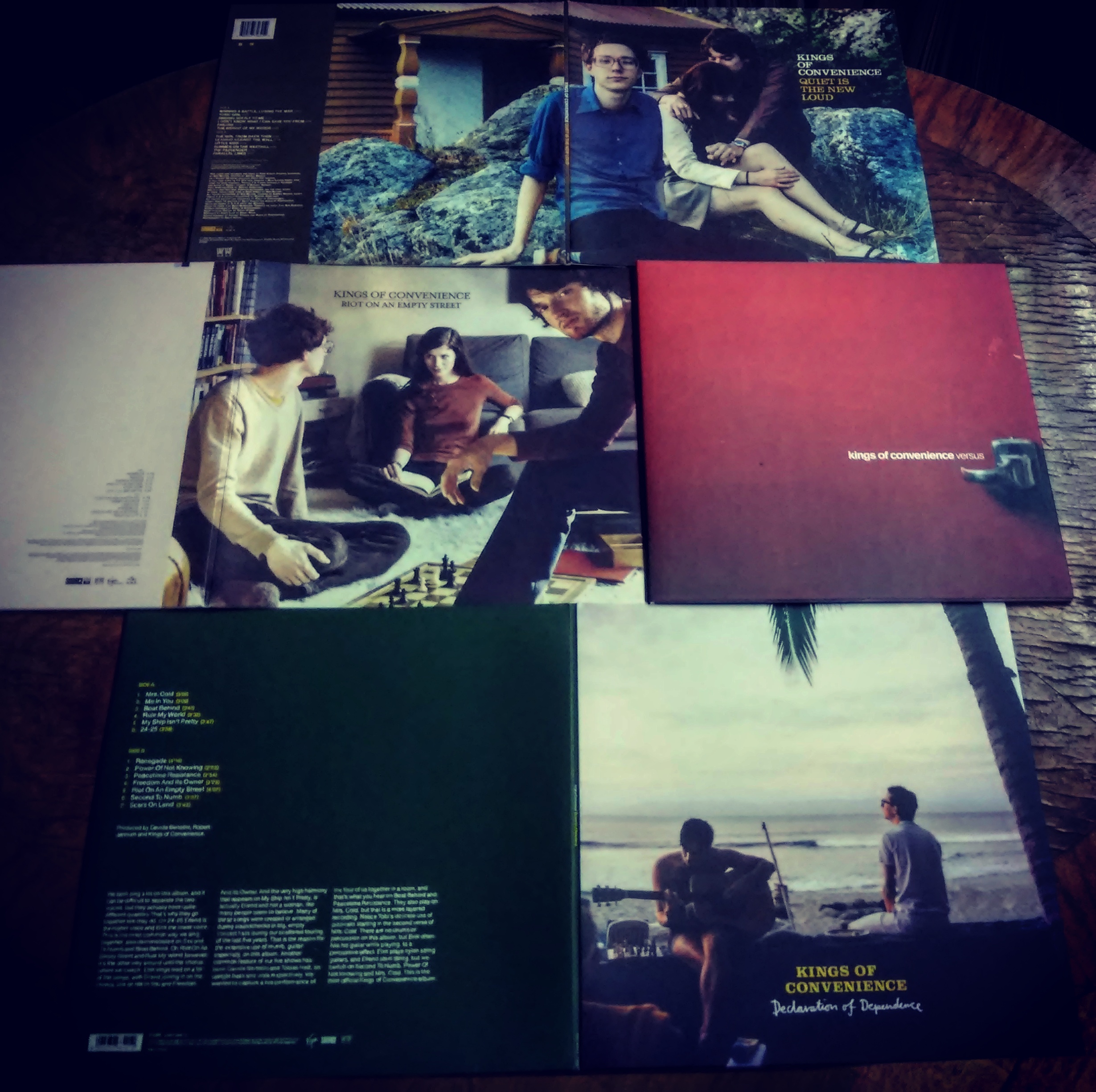 Kings of Convenience LPs - at the home base of BBD